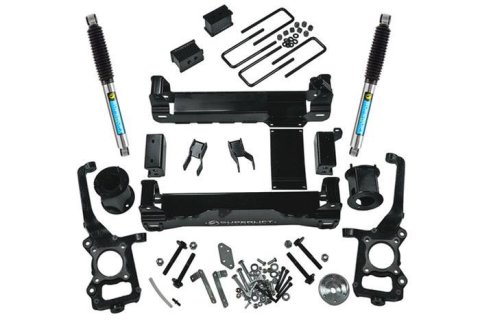 Superlift 09-14 Ford F-150 4WD 6in Lift Kit w/ Bilstein Rear Shocks (1x slf9922, 1x slf9926, 1x slf9927, 1x slf9928, 1x slf84058)