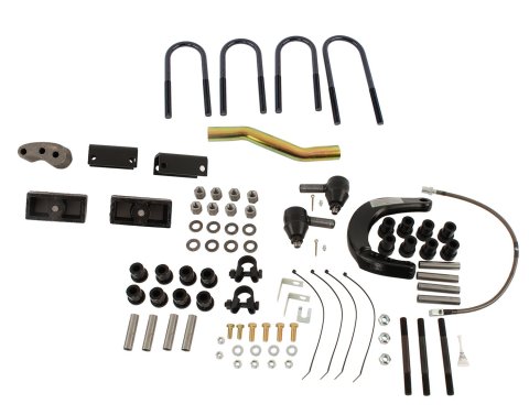 Superlift 73-91 Chevy K20 4WD (w/ 52in Rear Springs) 12in Lift Kit Rear Spring Kit w/ SLF Shocks (Bundled Kit)