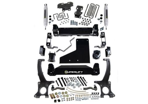 Superlift 07-18 Toyota Tundra 4WD 4.5in Lift Kit (Excl TRD Pro/Rock Warrior/Or XSP-X Models) (Bundled Kit)
