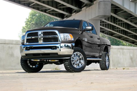 Superlift 14-18 Dodge Ram 2500 4WD 4in Lift Kit Coil Spacer Kit w/ Shocks Brackets (1x slf4683, 1x slf4687)