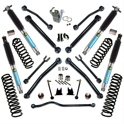 Superlift 07-18 Jeep Wrangler JK 2 Door 4in Lift Kit w/ Reflex Control Arms & Bilstein Shocks (Bundled Kit)