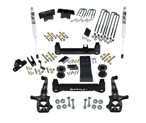 Superlift 19-20 Chevrolet Silverado 1500 4WD (Excl Trailboss/At4 Models) 6in Lift Kit w/ Fox Shocks (Bundled Kit)