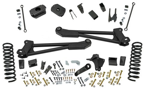 Superlift 19-20 Ram 2500 4WD Diesel 3.5in Lift Kit w/ Replacement Radius Arms And Shock Extentions (1x slf4685, 1x slf4696, 1x slf4697, 1x slf242)
