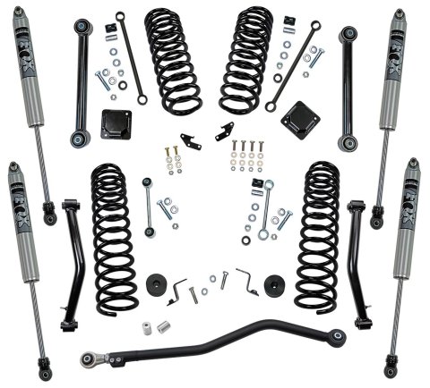 Superlift 2020 Jeep Gladiator JT 4in Dual Rate Coil Lift Kit w/ Superlift FOX Shocks (Bundled Kit)