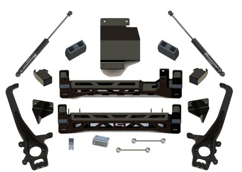 Superlift 17-24 Nissan Titan 4wd (No XD) 6in. Lift Kit w/Superlift Rear Shocks (Bundled Kit)
