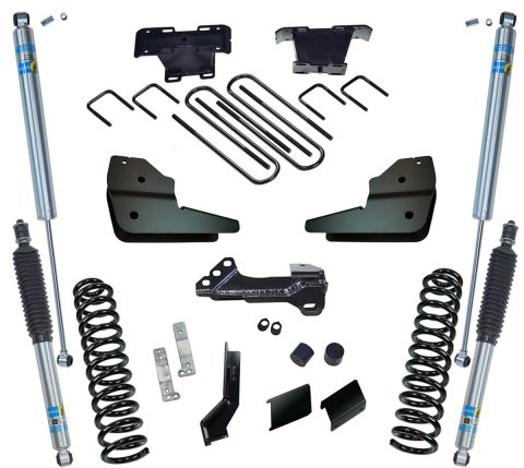 Superlift 23-24 Ford F-250/350 SD Diesel ONLY 4in. Lift Kit w/Bilstein Shocks (Bundled Kit)