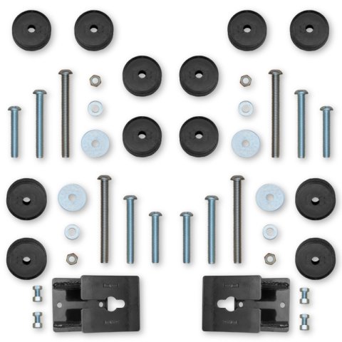 Rock Krawler 2020+ Jeep Wrangler JLU 4DR (Diesel) 3.5in Adventure X System - Stage 1 (Bundled Kit)