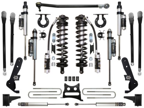 ICON 2017+ Ford F-250/F-350 4-5.5in Stage 6 Coilover Conversion System (Bundled Kit)