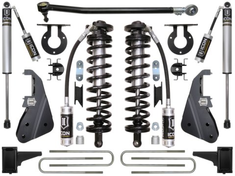 ICON 2017+ Ford F-250/F-350 4-5.5in Stage 1 Coilover Conversion System (Bundled Kit)