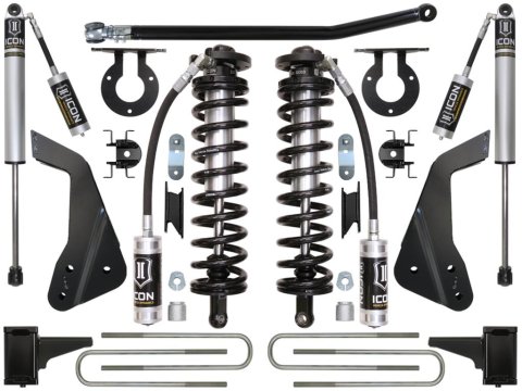 ICON 08-10 Ford F-250/F-350 4-5.5in Stage 1 Coilover Conversion System (Bundled Kit)