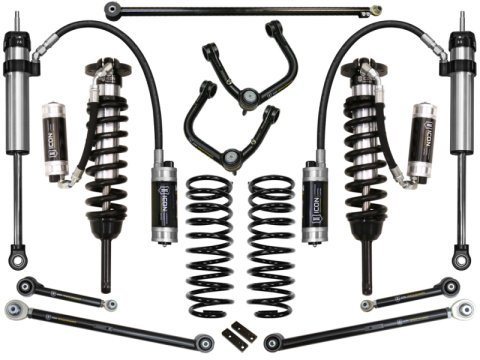 ICON 2010+ Toyota FJ/4Runner 0-3.5in Stage 7 Suspension System w/Tubular Uca (Bundled Kit)