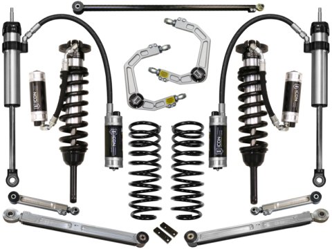 ICON 03-09 Toyota 4Runner/FJ 0-3.5in Stage 7 Suspension System w/Billet Uca (Bundled Kit)