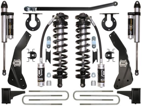 ICON 11-16 Ford F-250/F-350 4-5.5in Stage 3 Coilover Conversion System (Bundled Kit)