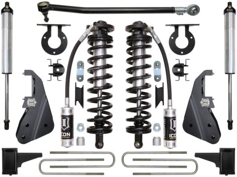 ICON 2017+ Ford F-250/F-350 4-5.5in Stage 2 Coilover Conversion System (Bundled Kit)