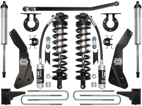 ICON 11-16 Ford F-250/F-350 4-5.5in Stage 2 Coilover Conversion System (Bundled Kit)