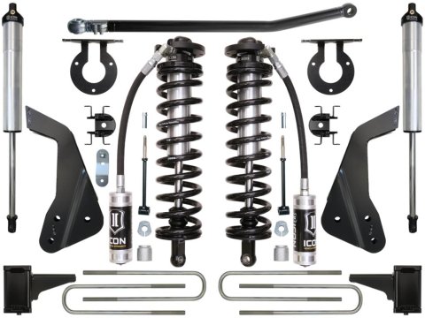 ICON 05-07 Ford F-250/F-350 4-5.5in Stage 2 Coilover Conversion System (Bundled Kit)