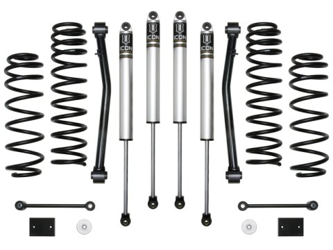 ICON 2018+ Jeep Wrangler JL 2.5in Stage 2 Suspension System (1x ico22021, 2x ico26523, 2x ico26524, 1x ico22025, 1x ico22026)
