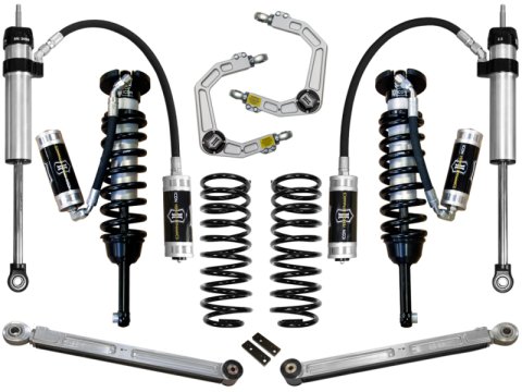 ICON 2010+ Toyota FJ/4Runner 0-3.5in Stage 5 Suspension System w/Billet Uca (1x ico52700, 1x ico54000, 1x ico58551DJ, 1x ico57810P, 1x ico58747)