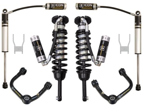 ICON 12-15 Toyota Hilux 0-3in Stage 4 Suspension System w/Tubular Uca (1x ico51002, 1x ico58450DJ, 2x ico56513R, 1x ico58730)
