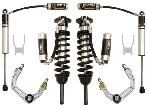 ICON 05-11 Toyota Hilux 0-3in Stage 5 Suspension System w/Billet Uca (1x ico51002, 1x ico58550DJ, 2x ico56502R, 1x ico58730C)