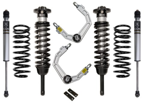 ICON 03-09 Toyota 4Runner/FJ 0-3.5in Stage 2 Suspension System w/Billet Uca (1x ico52700, 1x ico58551DJ, 1x ico58645, 2x ico56505)