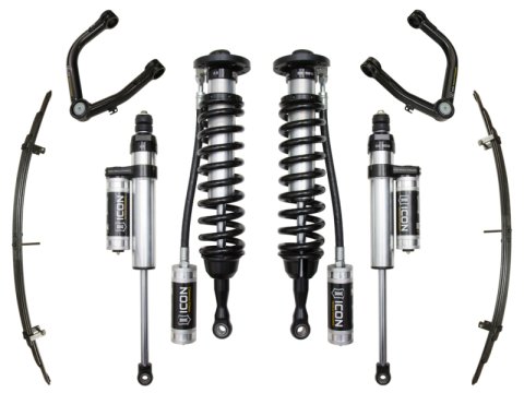 ICON 2007+ Toyota Tundra 1-3in Stage 5 Suspension System w/Tubular Uca (1x ico51200, 1x ico58460DJ, 1x ico57720P, 1x ico58750)