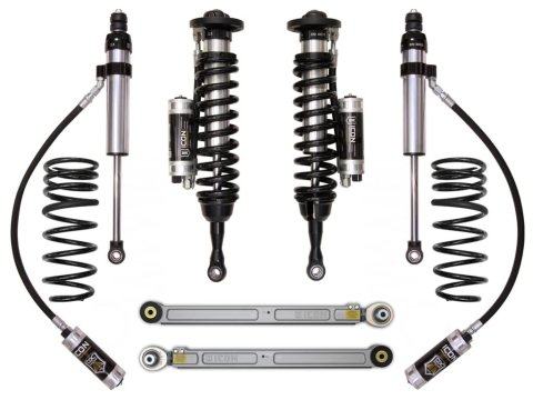 ICON 2008+ Toyota Land Cruiser 200 Series 1.5-3.5in Stage 4 Suspension System (1x ico52750, 1x ico54000, 1x ico57825CP, 1x ico58760C)