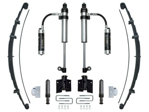 ICON 2005+ Toyota Tacoma RXT Stage 2 System (2x ico158505, 1x ico52050, 1x ico56103, 1x ico57826CP)
