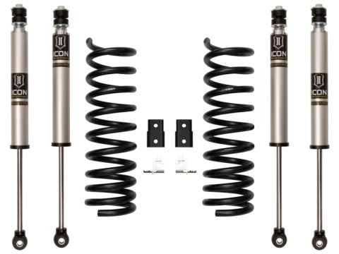 ICON 2014+ Ram 2500 4WD 2.5in Stage 1 Suspension System (Air Ride) (2x ico216528, 2x ico216532, 1x ico214200)