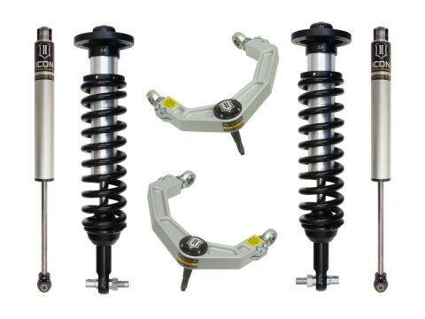 ICON 2014 Ford F-150 4WD 0-2.63in Stage 2 Suspension System w/Billet Uca (1x ico98505DJ, 1x ico91710, 2x ico96518)