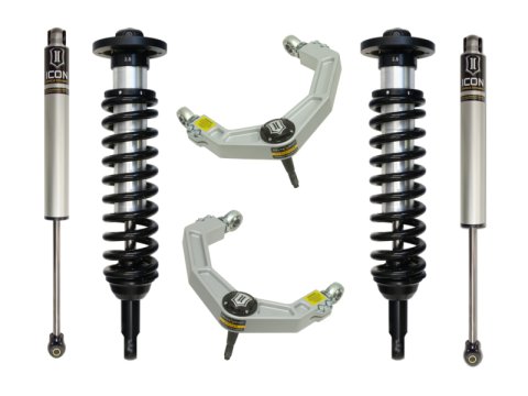 ICON 09-13 Ford F-150 4WD 0-2.63in Stage 2 Suspension System w/Billet Uca (1x ico98505DJ, 1x ico91700, 2x ico96518)