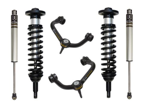 ICON 04-08 Ford F-150 2WD 0-2.63in Stage 2 Suspension System w/Tubular Uca (1x ico98500DJ, 1x ico91500, 2x ico96516)