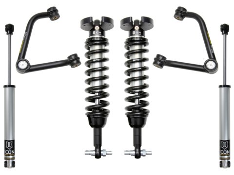 ICON 2019+ GM 1500 1.5-3.5in Stage 2 Suspension System w/Tubular Uca (1x ico78620DJ, 1x ico71606, 2x ico76526)