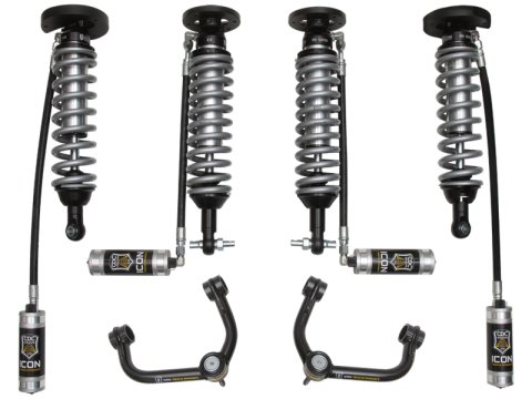 ICON 2014+ Ford ExpeditioICON 4WD .75-2.25in Stage 2 Suspension System w/Tubular Uca (1x ico98500DJ, 1x ico91820C, 1x ico91821C)