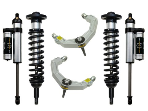 ICON 09-13 Ford F-150 4WD 0-2.63in Stage 3 Suspension System w/Billet Uca (1x ico98505DJ, 1x ico97720P, 1x ico91700)