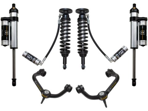 ICON 09-13 Ford F-150 4WD 1.75-2.63in Stage 4 Suspension System w/Tubular Uca (1x ico98500DJ, 1x ico97720P, 1x ico91800)