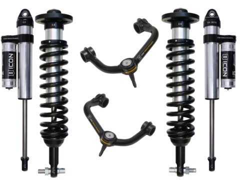 ICON 2015+ Ford F-150 4WD 0-2.63in Stage 3 Suspension System w/Tubular Uca (1x ico98500DJ, 1x ico97720P, 1x ico91711)
