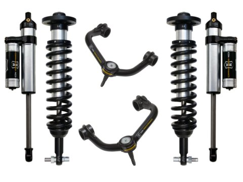 ICON 2014 Ford F-150 4WD 0-2.63in Stage 3 Suspension System w/Tubular Uca (1x ico98500DJ, 1x ico97720P, 1x ico91710)