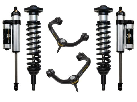 ICON 04-08 Ford F-150 2WD 0-2.63in Stage 3 Suspension System w/Tubular Uca (1x ico98500DJ, 1x ico97710P, 1x ico91500)