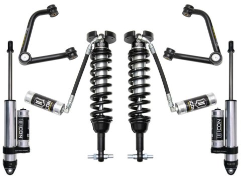 ICON 2019+ GM 1500 1.5-3.5in Stage 3 Suspension System w/Tubular Uca (1x ico78620DJ, 1x ico77703P, 1x ico71656)