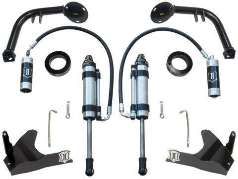 ICON 2005+ Toyota Tacoma / 03-09 Toyota 4Runner / 07-09 Toyota FJ S2 Stage 3 Upgrade System (1x ico56101, 1x ico56102, 1x ico59906P)