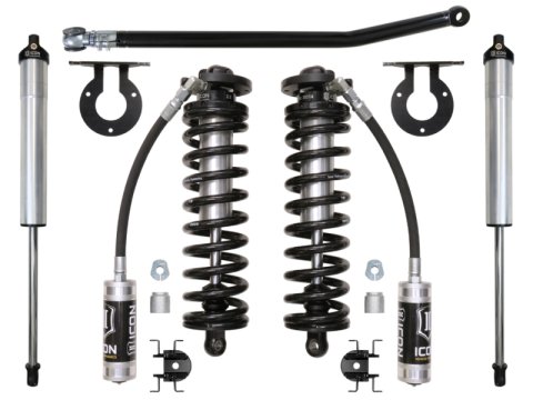 ICON 05-16 Ford F-250/F-350 2.5-3in Stage 2 Coilover Conversion System (1x ico37605P, 1x ico64035, 1x ico61720)