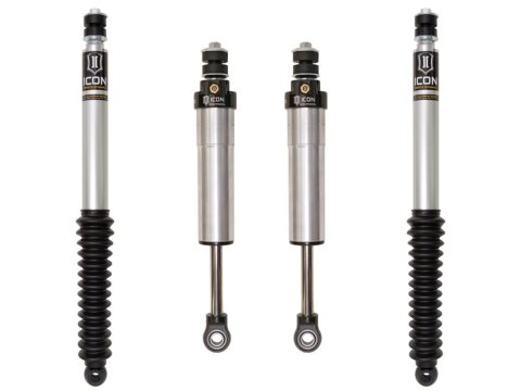 ICON 98-07 Toyota Land Cruiser 100/Lexus LX470 Series 0-2in Stage 1 Suspension System (1x ico57607P, 2x ico56510)