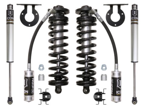 ICON 05-16 Ford F-250/F-350 2.5-3in Stage 1 Coilover Conversion System (2x ico36508, 1x ico61720)