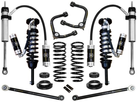 ICON 03-09 Lexus GX470 0-3.5in Stage 5 Suspension System w/Tubular UCA (Bundled Kit)