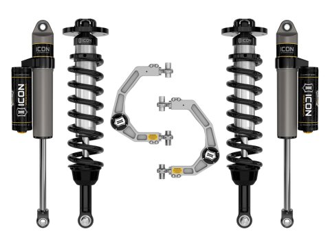 ICON 21-23 Ford F150 Tremor 4WD 2.5-3in Stage 2 Suspension System w/ Billet UCA (1x ico91723, 1x ico97721P, 1x ico98523DJ)