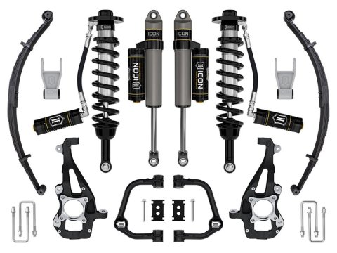 21-23 Ford F150 Tremor 4WD 3.5-4.5in Stage 3 Suspension Sys Tubular UCA / Leaf Pack (Bundled Kit)