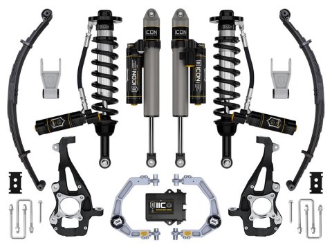 21-23 Ford F150 Tremor 4WD 3.5-4.5in Stage 5 Suspension Sys Billet UCA / Leaf Pack (Bundled Kit)