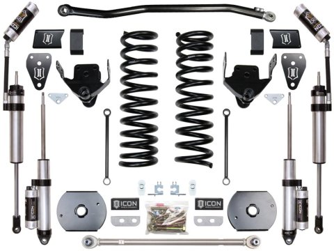 ICON 2014+ Ram 2500 4WD 4.5in Stage 3 Suspension System (1x ico214201, 1x ico214204, 1x ico214205, 1x ico217803CP, 1x ico217707CP, 1x ico214214)
