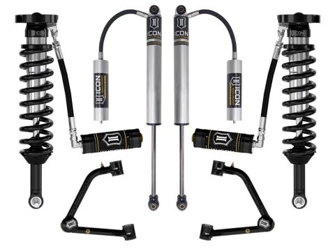 ICON 2023 Chevrolet Colorado 1.75-2.5in Stage 3 Suspension System w/ Tubular UCA (2x ico76550R, 1x ico71671, 1x ico78661DJ)